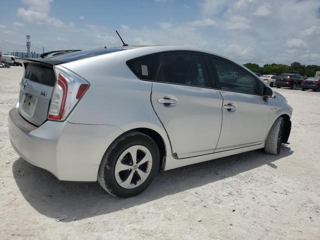  TOYOTA PRIUS 2014 Srebrny