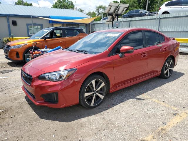  SUBARU IMPREZA 2019 Czerwony