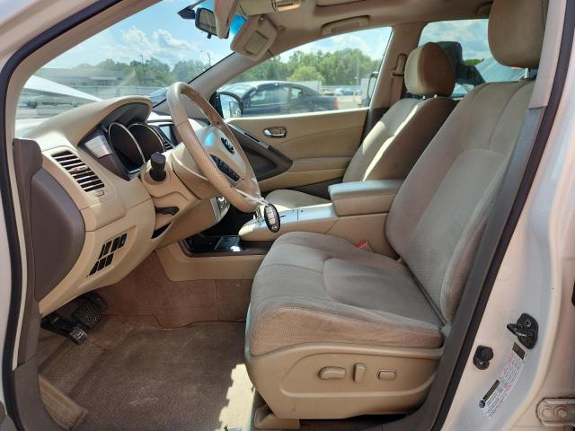  NISSAN MURANO 2012 Белый