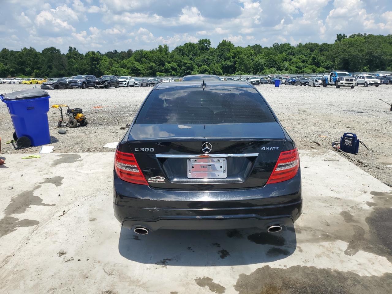 2012 Mercedes-Benz C 300 4Matic VIN: WDDGF8BB1CR195414 Lot: 61938805