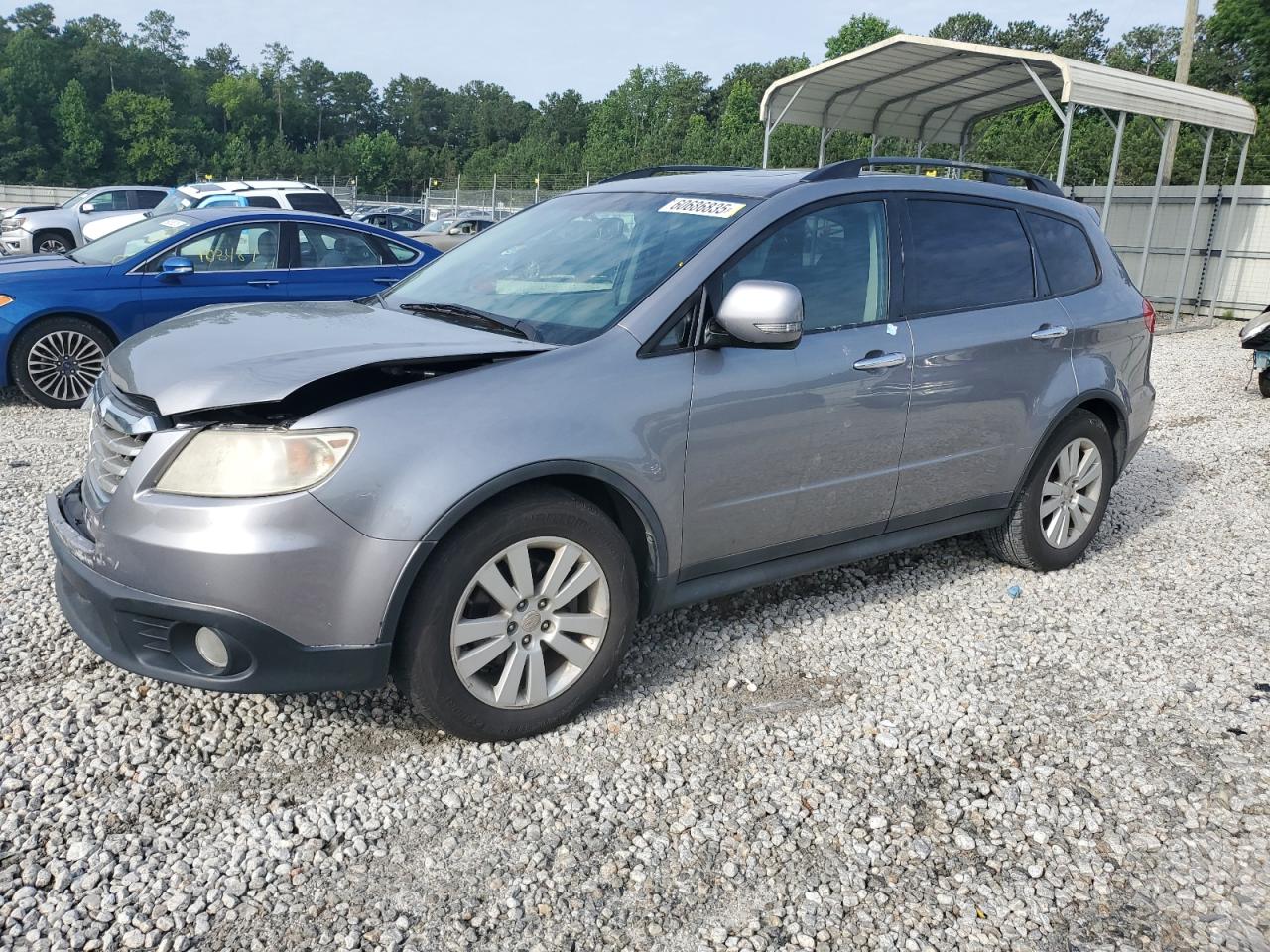 2008 Subaru Tribeca Limited silver null gas 4S4WX92D984408152 photo #1