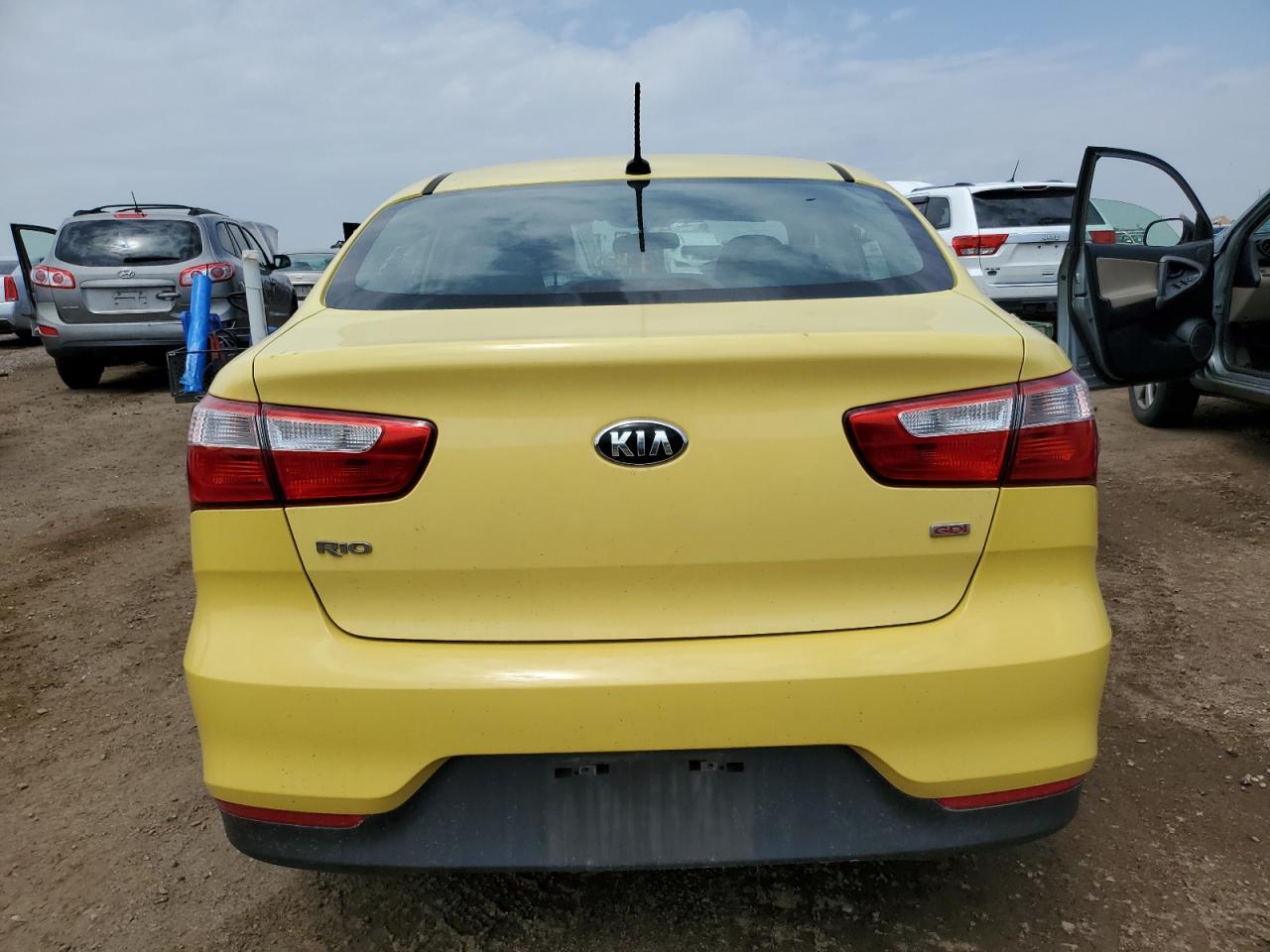 2016 Kia Rio Lx VIN: KNADM4A35G6576726 Lot: 62191575