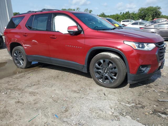  CHEVROLET TRAVERSE 2021 Red