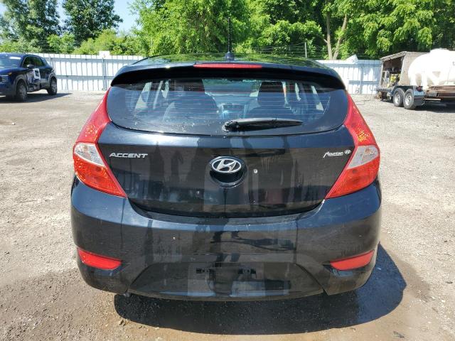 Hatchbacks HYUNDAI ACCENT 2016 Black