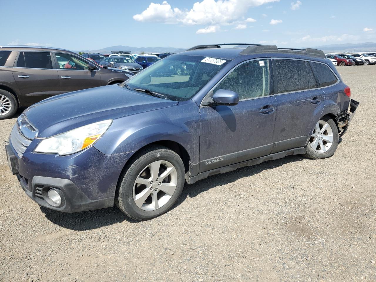 2014 Subaru Outback 2.5I Limited იყიდება Helena-ში, MT - Rear End