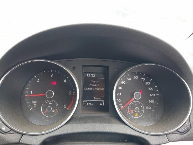2011 VOLKSWAGEN GOLF S BLU