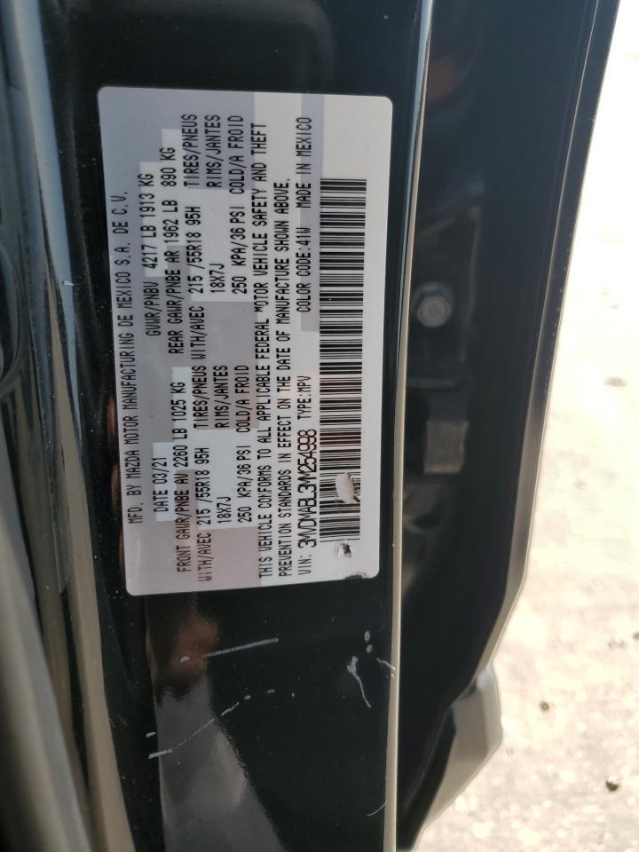2021 Mazda Cx-30 Select VIN: 3MVDMABL3MM254998 Lot: 61411935