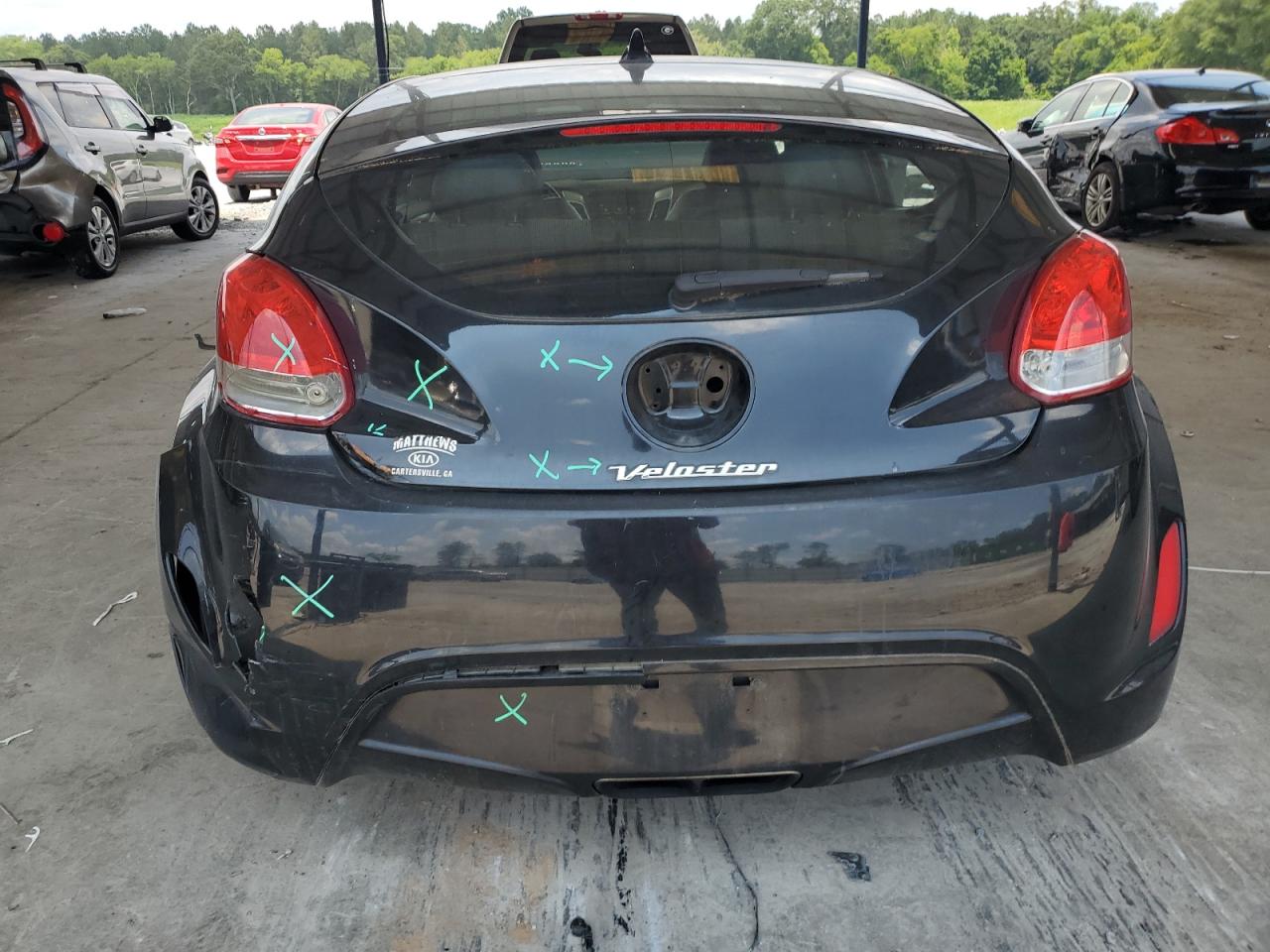2016 Hyundai Veloster VIN: KMHTC6AD6GU295094 Lot: 61553845