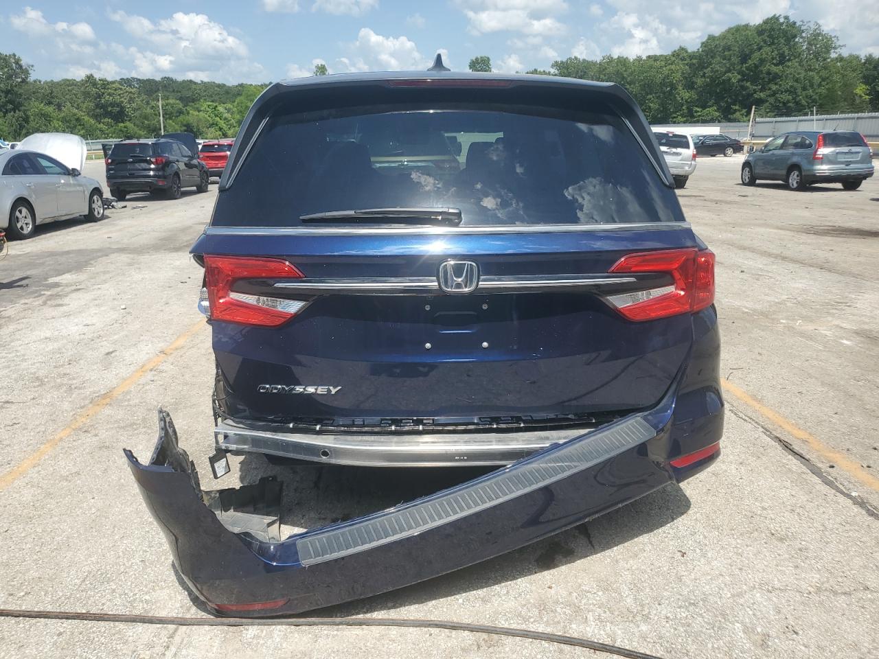 2022 Honda Odyssey Exl VIN: 5FNRL6H79NB064162 Lot: 61810775