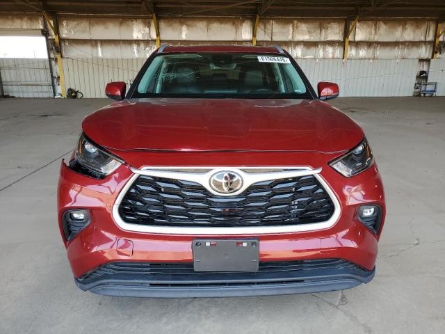  TOYOTA HIGHLANDER 2023 Czerwony