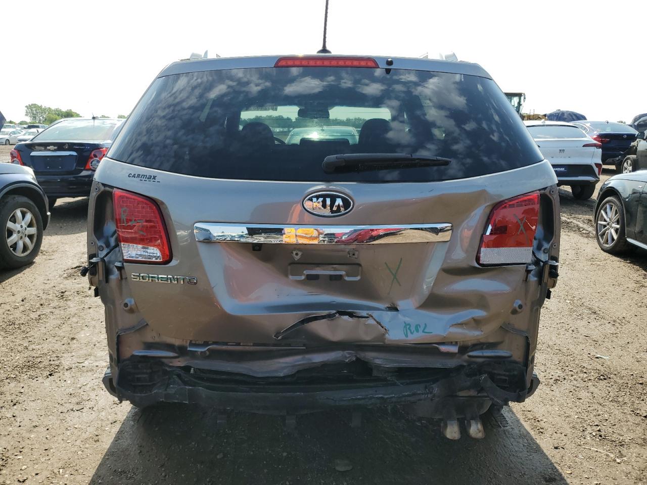 2013 Kia Sorento Lx VIN: 5XYKTCA65DG406568 Lot: 57246375