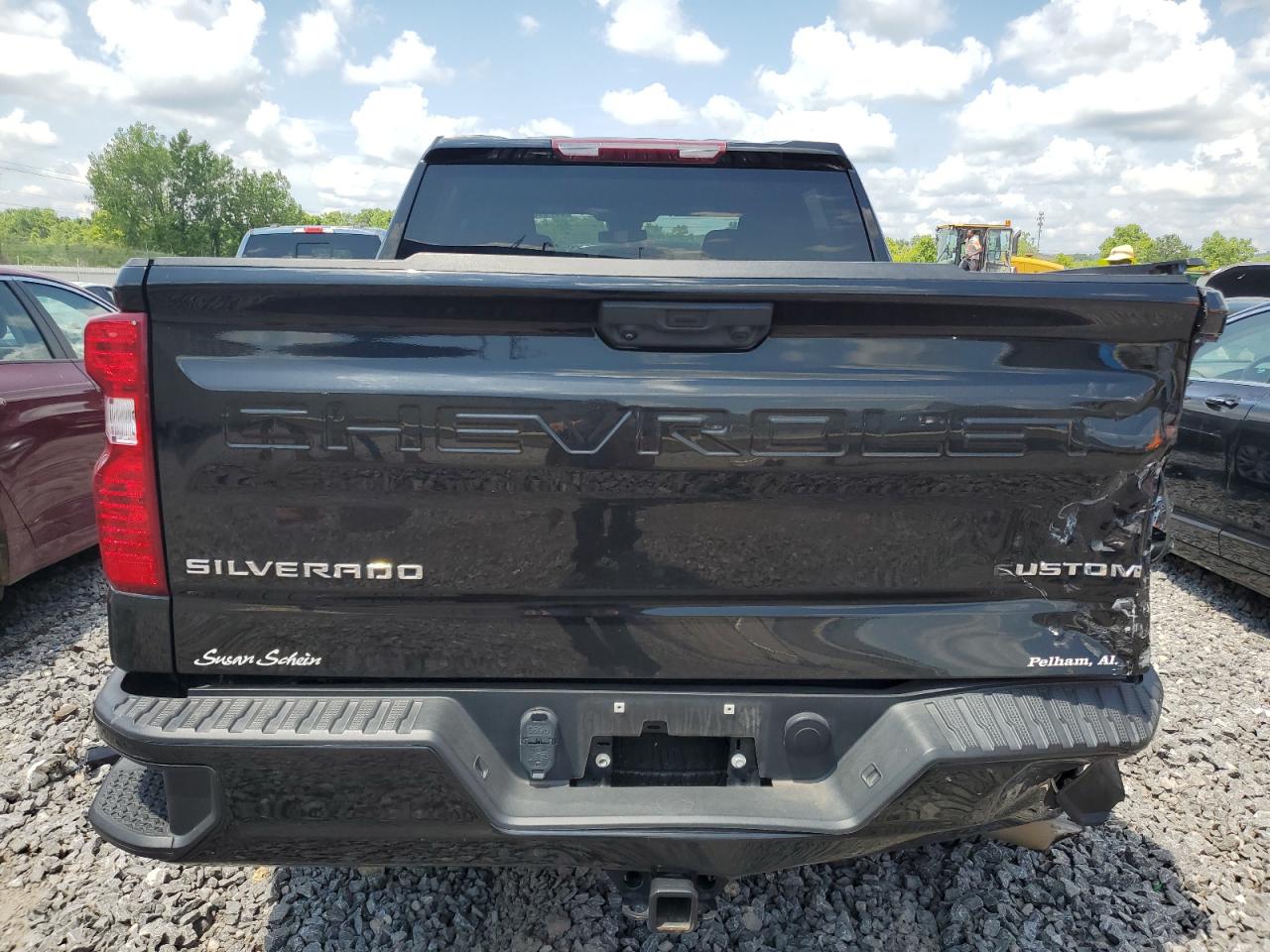 2022 Chevrolet Silverado K1500 Custom VIN: 3GCPDBEK0NG562301 Lot: 64091185