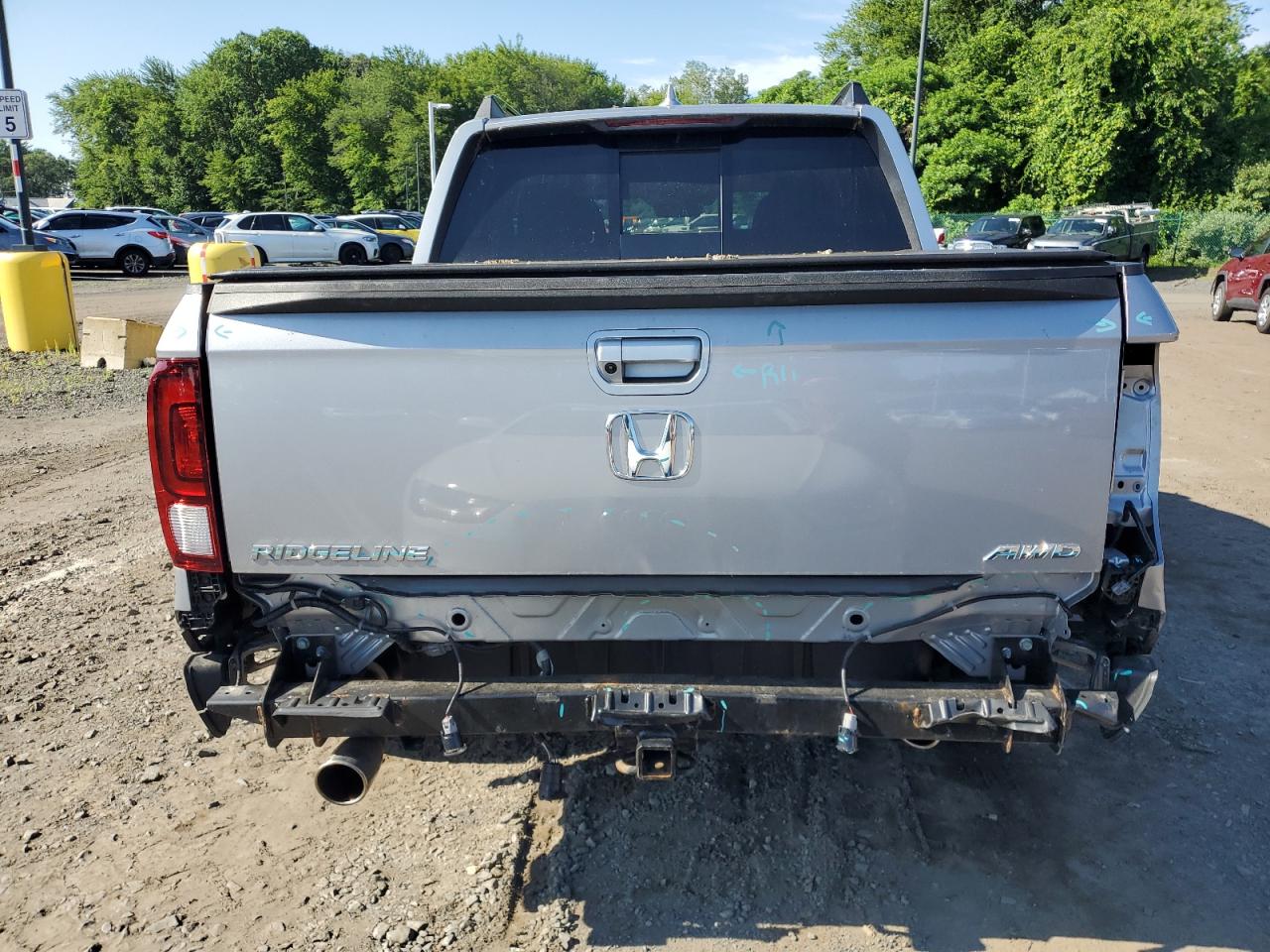 2022 Honda Ridgeline Rtl VIN: 5FPYK3F57NB003379 Lot: 62636255