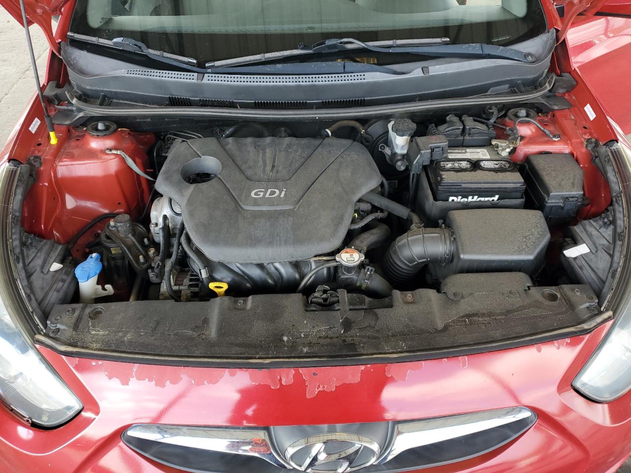 2013 Hyundai Accent Gls VIN: KMHCT4AEXDU471282 Lot: 62487035