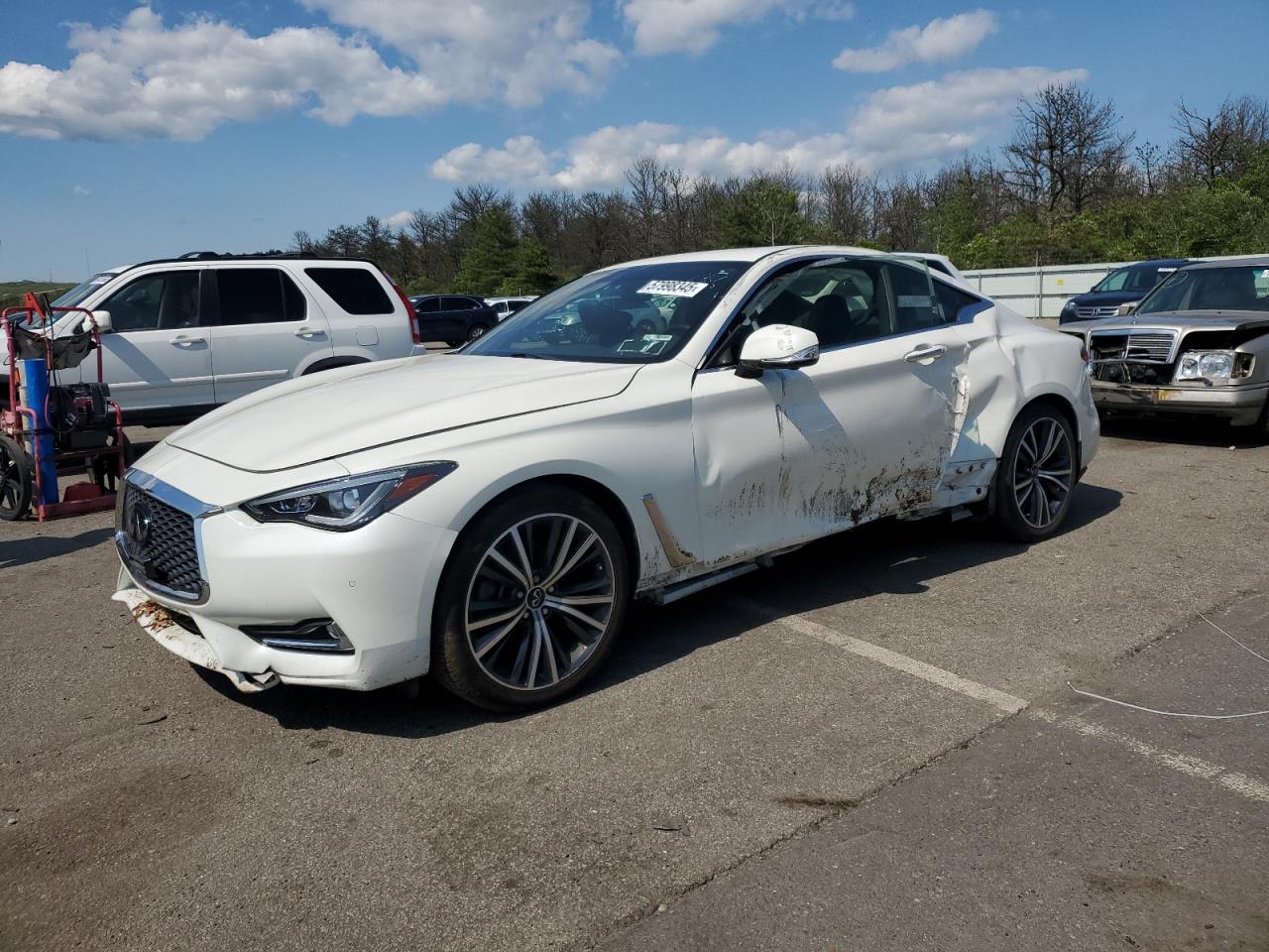 2021 Infiniti Q60 Luxe იყიდება Brookhaven-ში, NY - Side