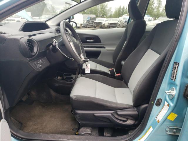  TOYOTA PRIUS 2014 Blue