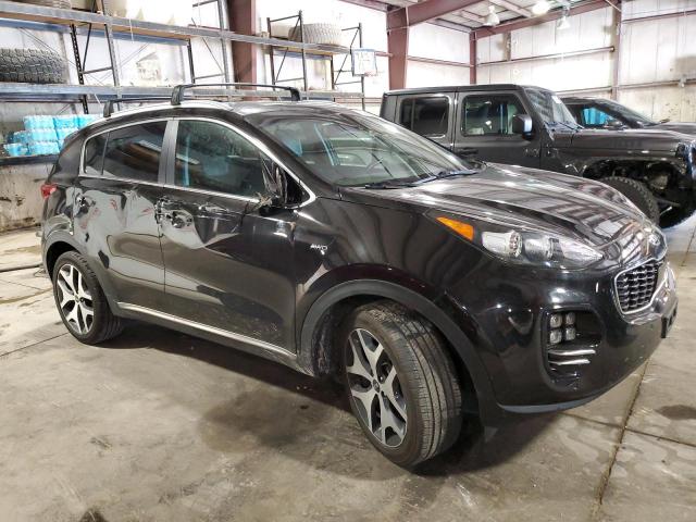  KIA SPORTAGE 2017 Черный