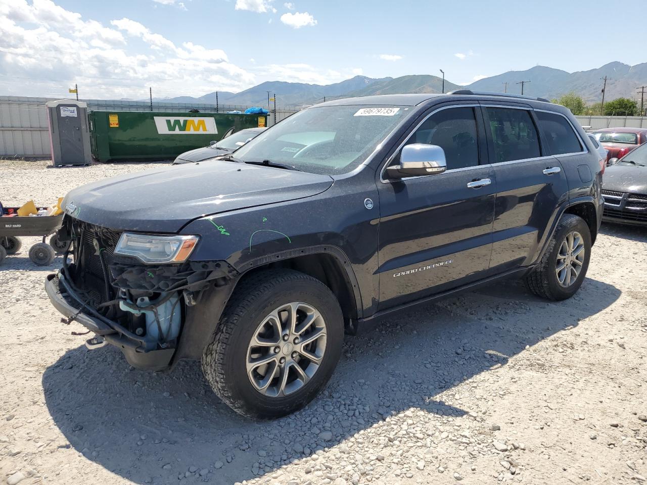 2014 Jeep Grand Cherokee Overland за продажба в Magna, UT - Front End