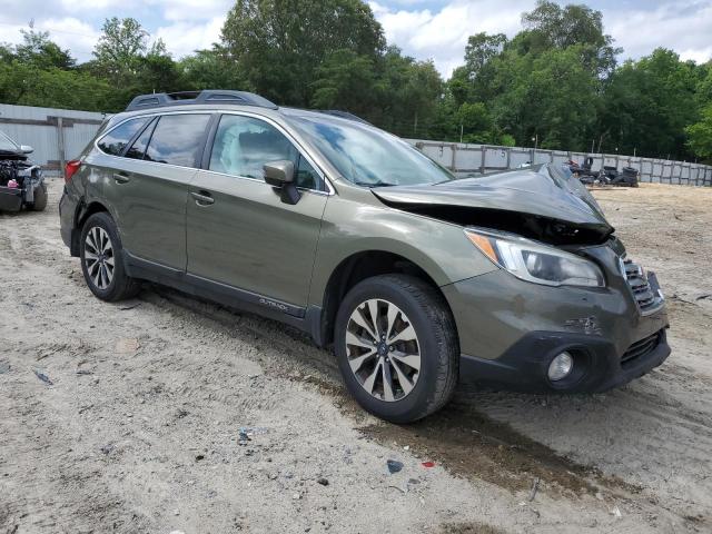  SUBARU OUTBACK 2016 Зеленый