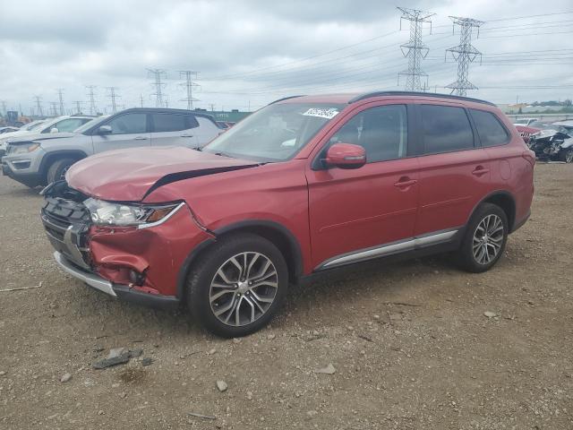  MITSUBISHI OUTLANDER 2016 Czerwony