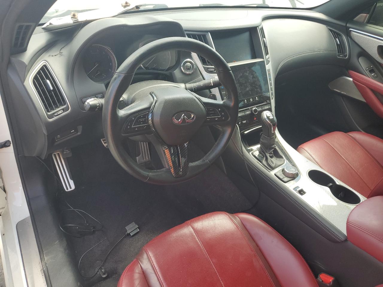 2019 Infiniti Q60 Red Sport 400 VIN: JN1FV7EL1KM440038 Lot: 59357055