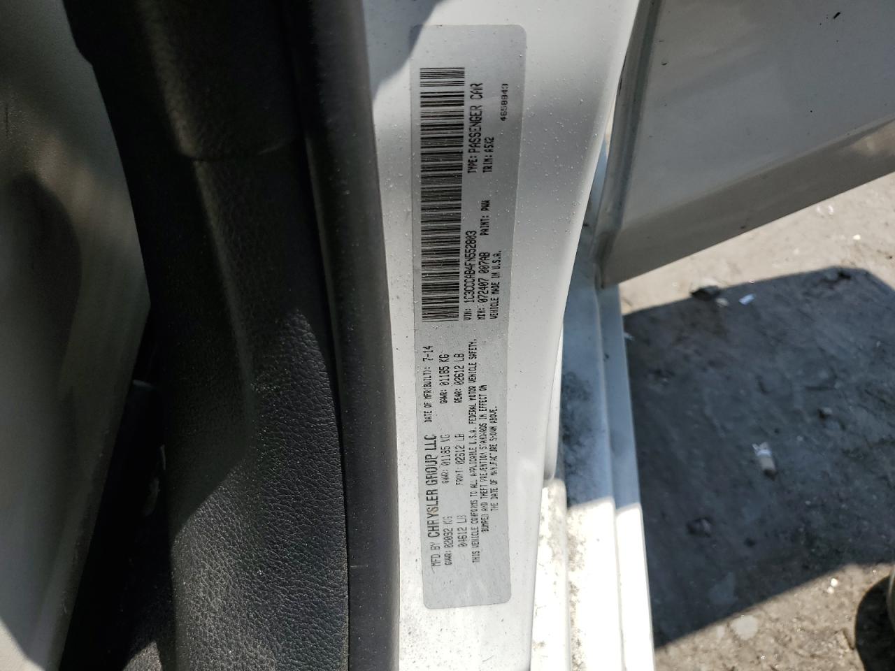 CHRYSLER 200 2015 VIN 1C3CCCAB4FN552803 photo 12