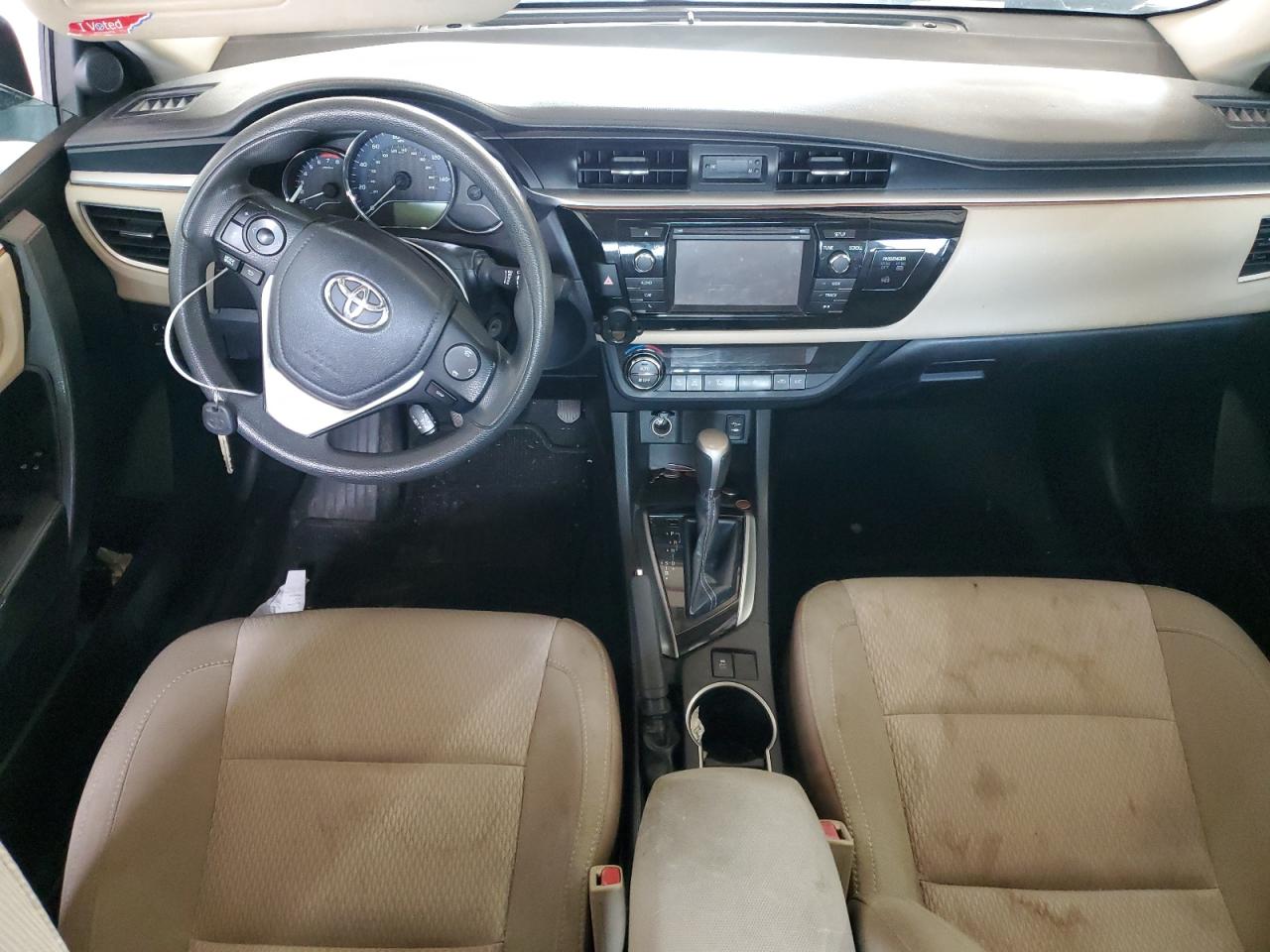2015 Toyota Corolla L VIN: 2T1BURHE4FC244878 Lot: 62936115