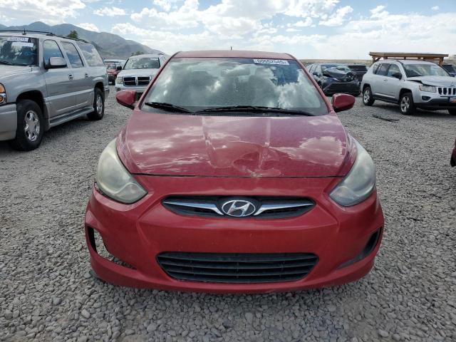  HYUNDAI ACCENT 2014 Красный