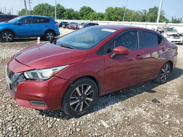  NISSAN VERSA 2020 Czerwony