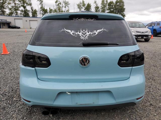  VOLKSWAGEN GOLF 2012 Синий