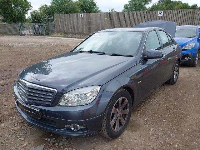 2010 MERCEDES BENZ C180 BLUE- for sale at Copart SANDY