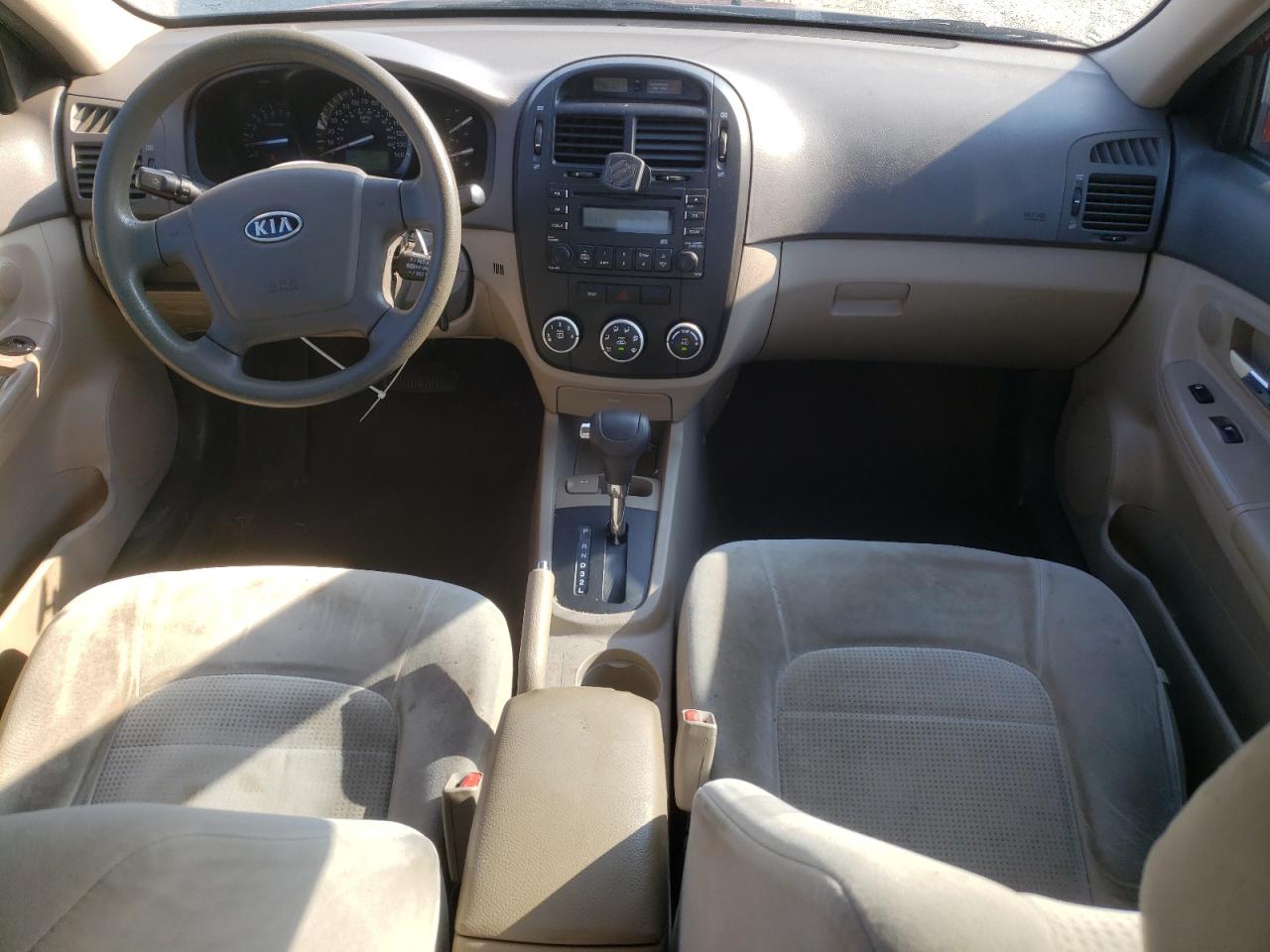 2009 Kia Spectra Ex VIN: KNAFE222595648582 Lot: 61639845