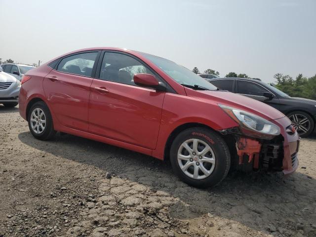  HYUNDAI ACCENT 2014 Red