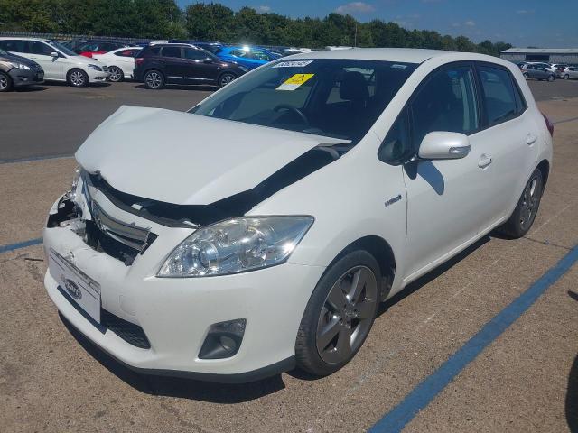 2012 TOYOTA AURIS HYBR for sale at Copart NEWBURY