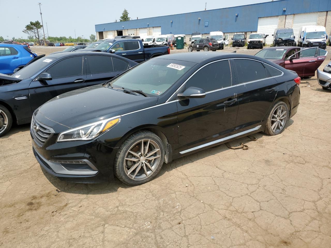 2017 Hyundai Sonata Sport en Venta en Woodhaven, MI - Front End