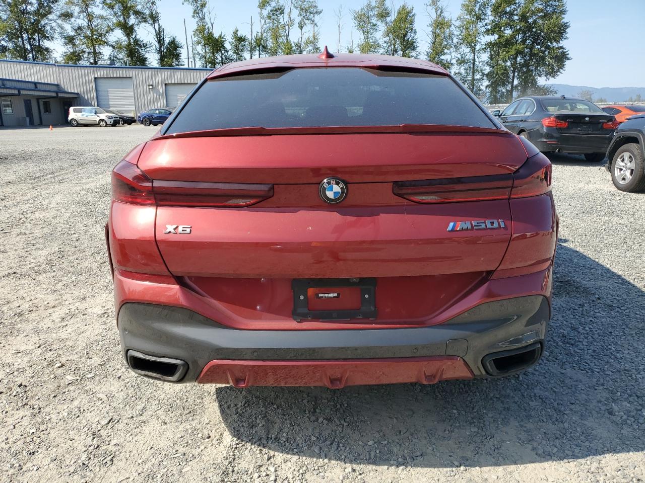 2023 BMW X6 M50I VIN: 5UXCY8C00P9R56499 Lot: 61268025