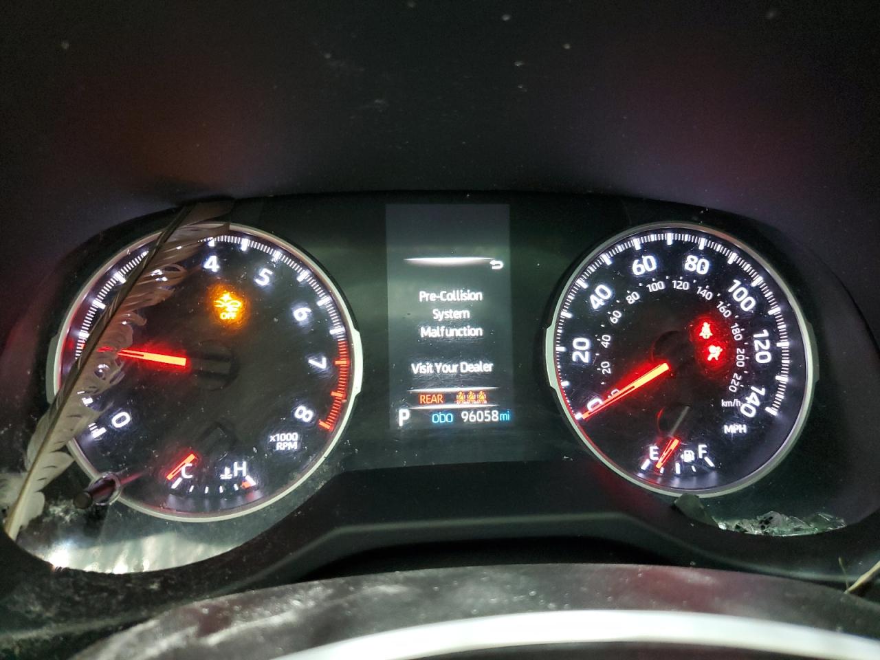 2021 Toyota Rav4 Le VIN: 2T3F1RFV2MC166540 Lot: 61831915