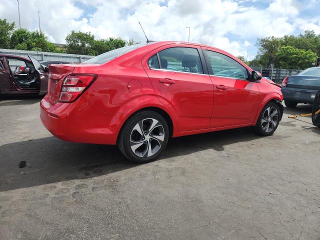  CHEVROLET SONIC 2019 Czerwony