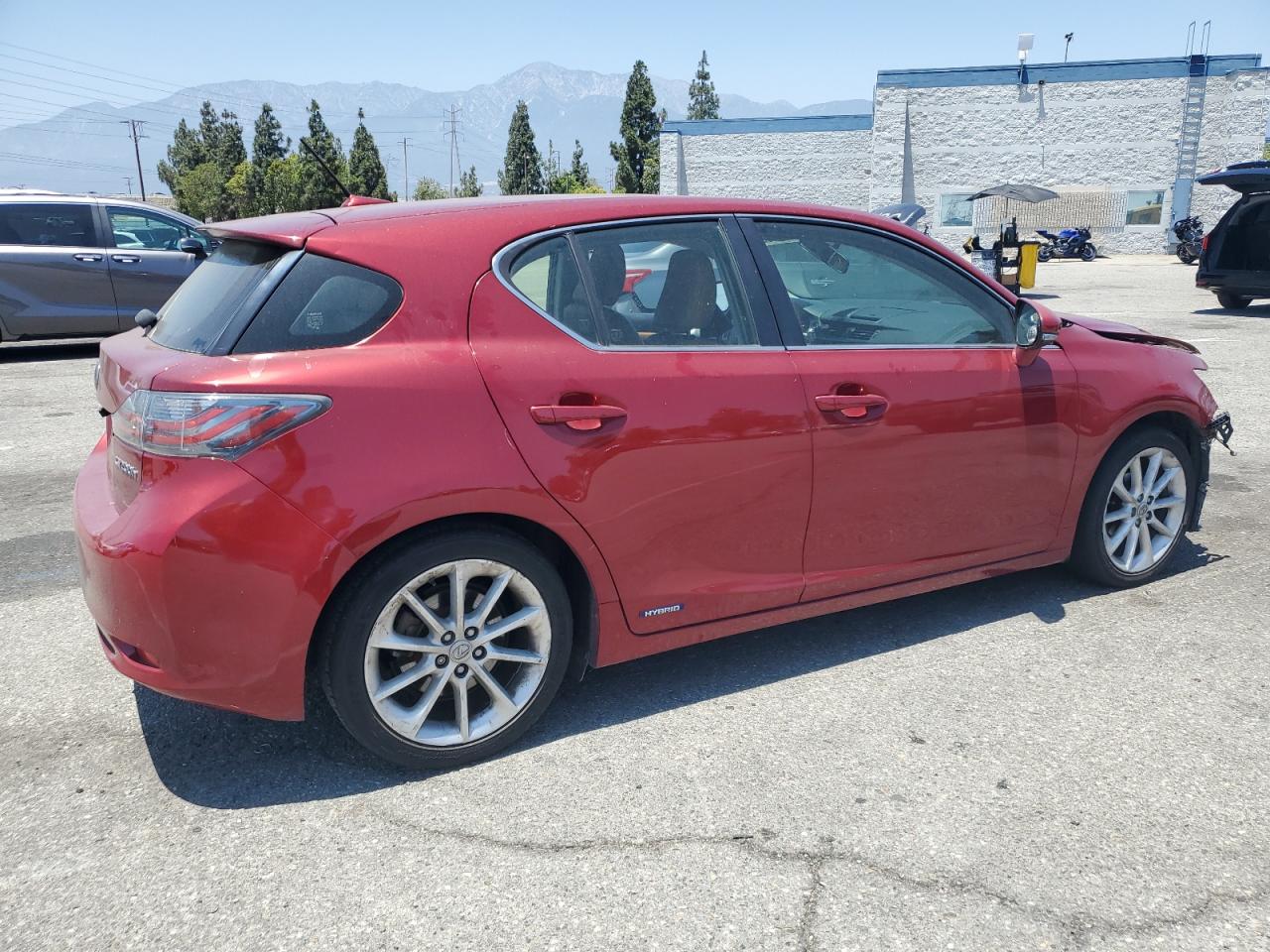 LEXUS CT 200 2012 VIN JTHKD5BH9C2095291 zdjęcie 3