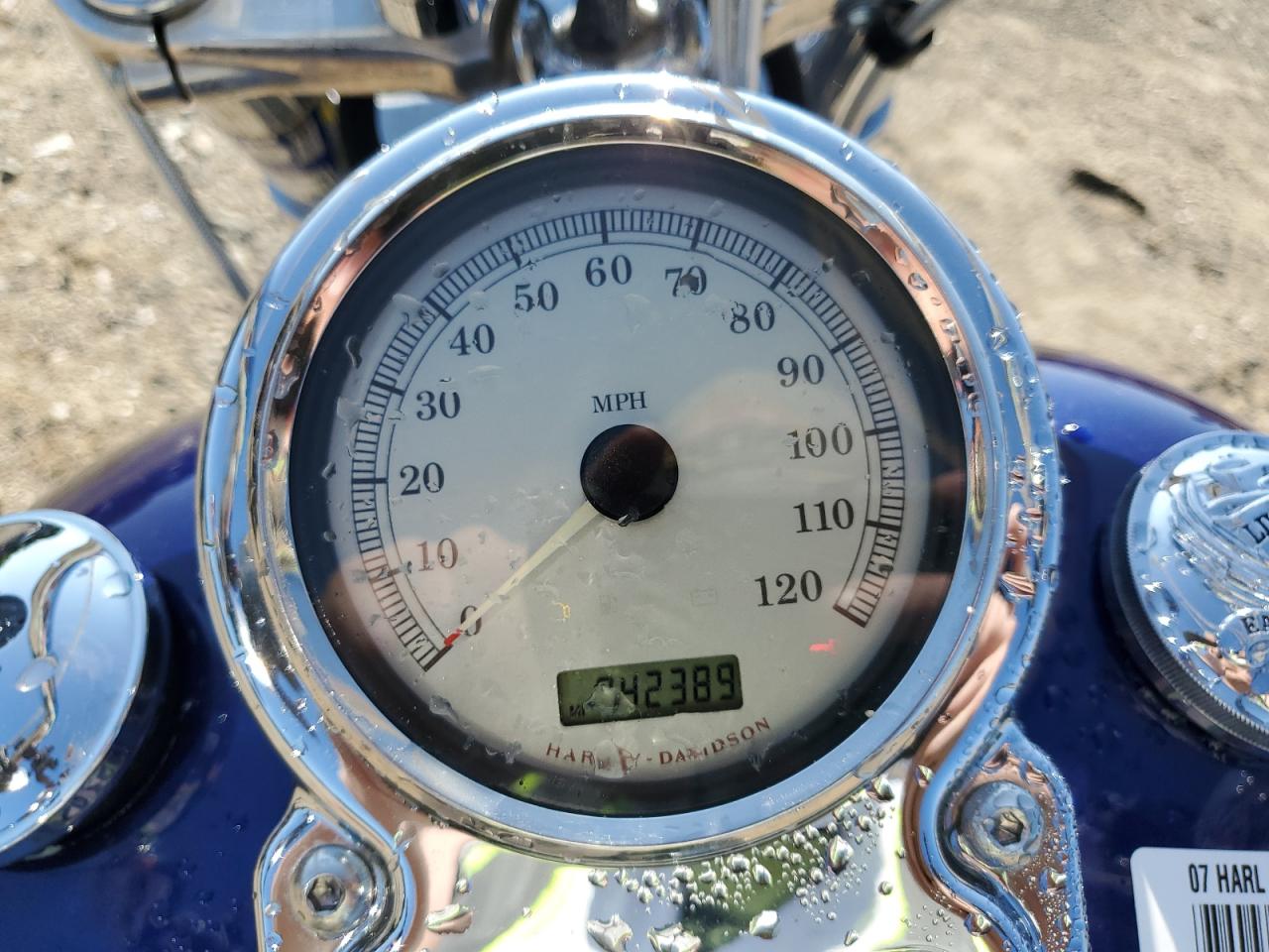2007 Harley-Davidson Fxdwg VIN: 1HD1GP4127K341716 Lot: 61395195