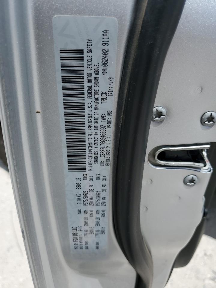 2016 Ram 1500 Slt VIN: 1C6RR7LT0GS400397 Lot: 61811245