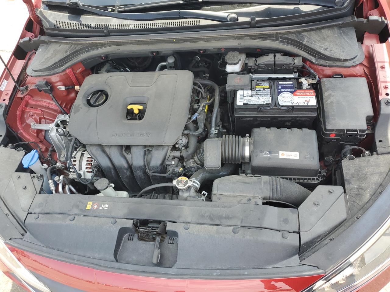 2019 Hyundai Elantra Sel VIN: KMHD84LFXKU778766 Lot: 62853685