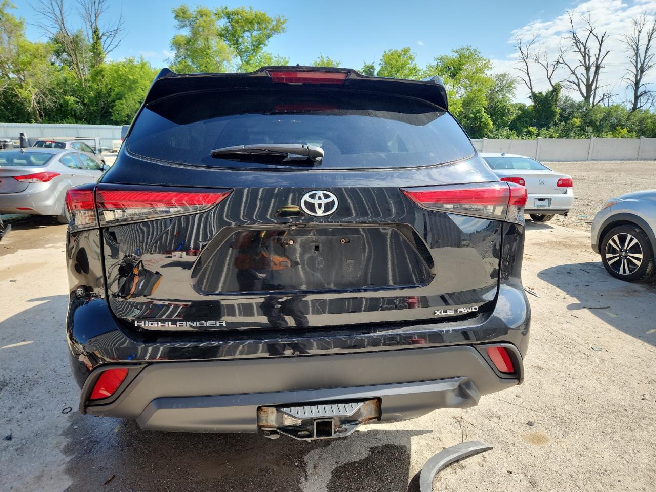 2021 Toyota Highlander Xle VIN: 5TDGZRBH4MS155441 Lot: 62319315