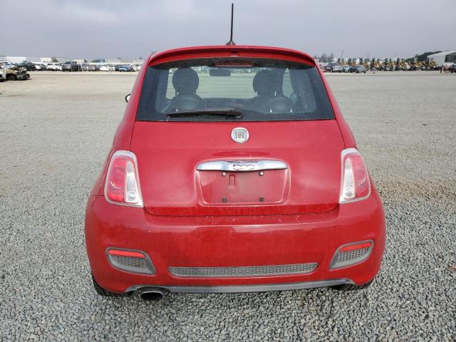  FIAT 500 2012 Red