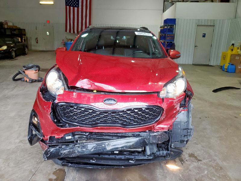  KIA SPORTAGE 2022 Красный