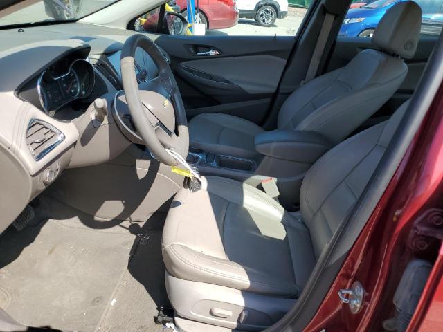  CHEVROLET CRUZE 2017 Czerwony