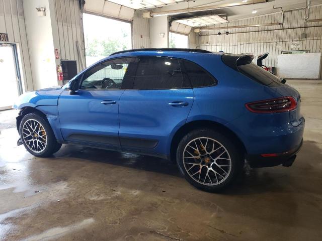  PORSCHE MACAN 2016 Blue