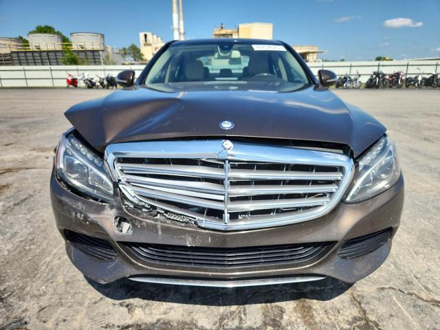Sedans MERCEDES-BENZ C-CLASS 2015 Brązowy