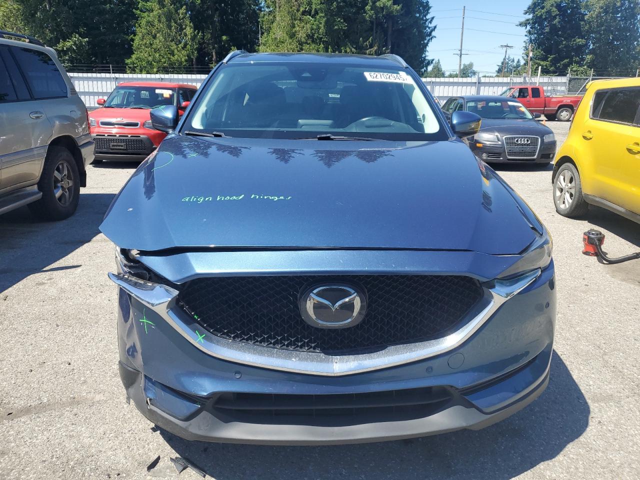 2018 Mazda Cx-5 Grand Touring VIN: JM3KFBDM9J0475624 Lot: 62702945