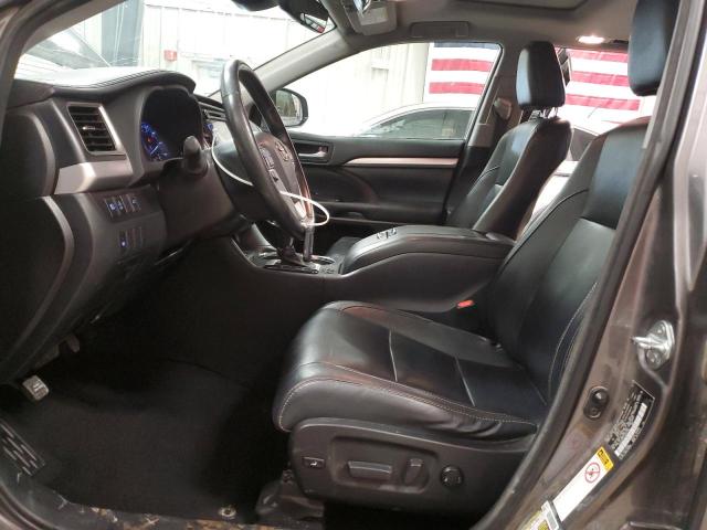  TOYOTA HIGHLANDER 2018 Сірий